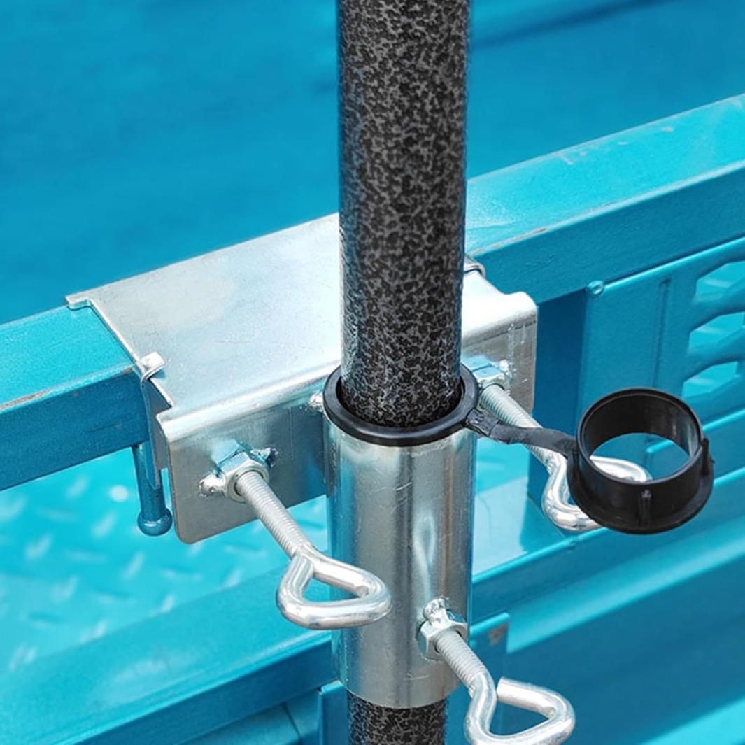 Heavy-Duty Rod Clamp Holder for Sun Umbrella
