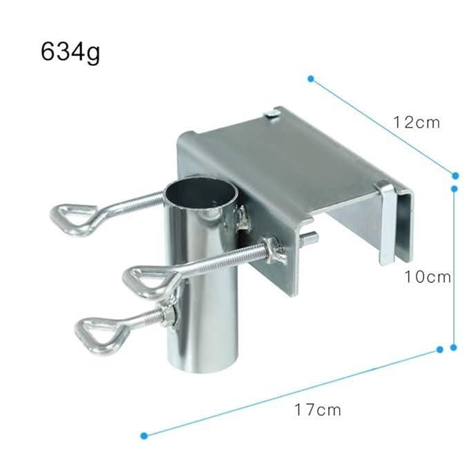 Heavy-Duty Rod Clamp Holder for Sun Umbrella