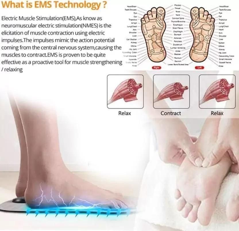 Premium Electronic Muscle Stimulator Foot Massager