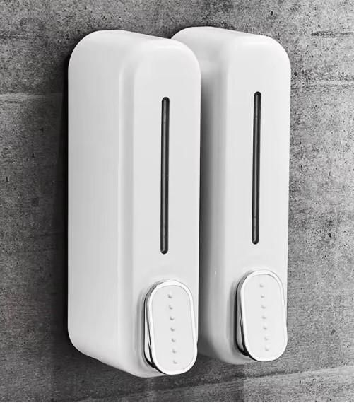 Sleek Press Wall-Mounted Soap Dispenser