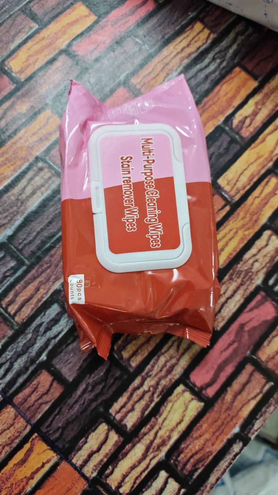 Clothing Stain Remover Wipes (Instant Dirt & Stain Cleaner)