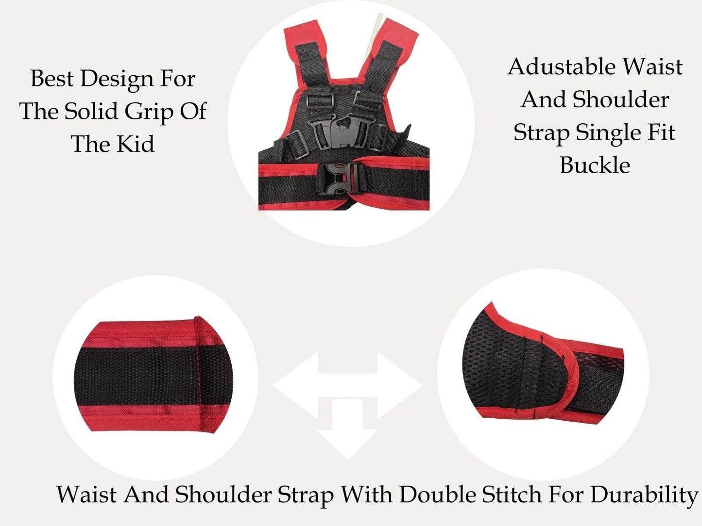 Portable Kids Safety Belt – Secure Child Seat Harness for Motorcycles & Scooters