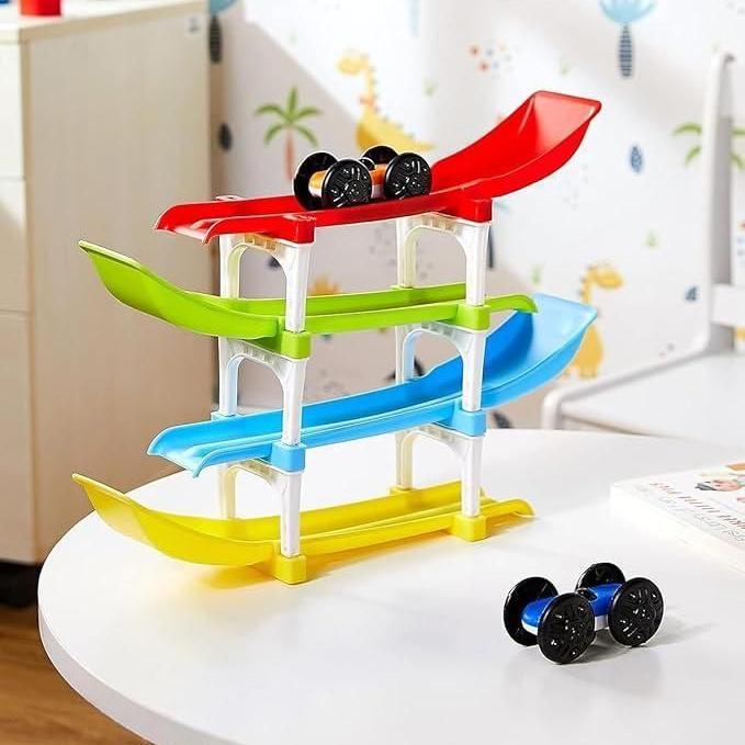 Ramp Racer – 4-Level Multi-Car Racing Track Toy Set for Kids (SUPER SAVINGS OFFER!)