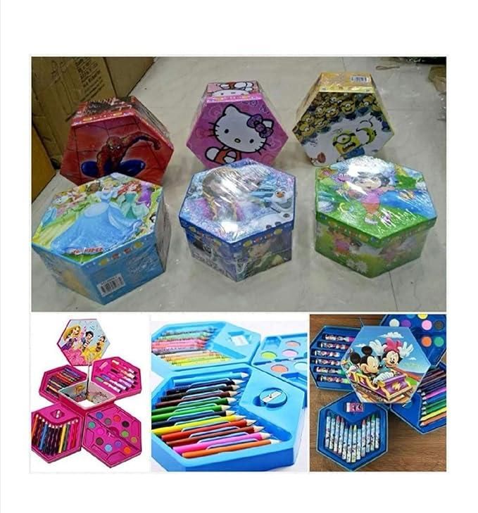 46-Piece Deluxe Art Set for Kids