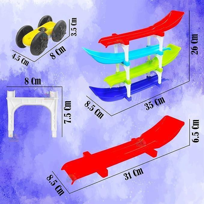 Ramp Racer – 4-Level Multi-Car Racing Track Toy Set for Kids (SUPER SAVINGS OFFER!)