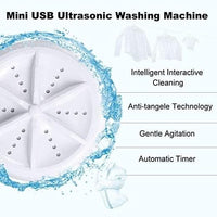 LuxeSpin: The Elegant 2 in 1 Mini Washer Redefined