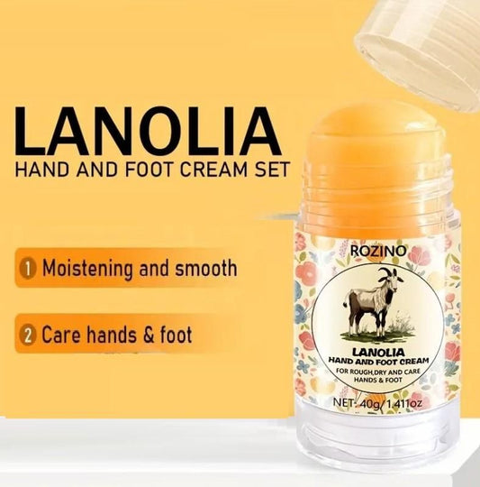 LANOLIA Hand & Foot Roll On for Roughness & Dryness 40gm