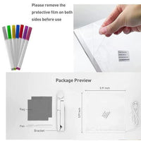 3D LED Acrylic Writing Pad with 12 Neon Pens For Kids (MEGA SAVINGS)