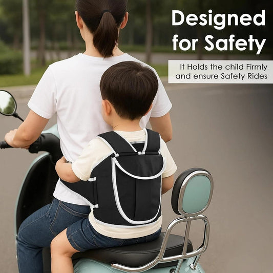 Portable Kids Safety Belt – Secure Child Seat Harness for Motorcycles & Scooters