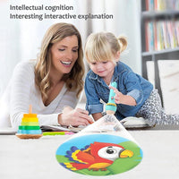 Educational Flashlight Toy with 24 Animated Patterns for Kids