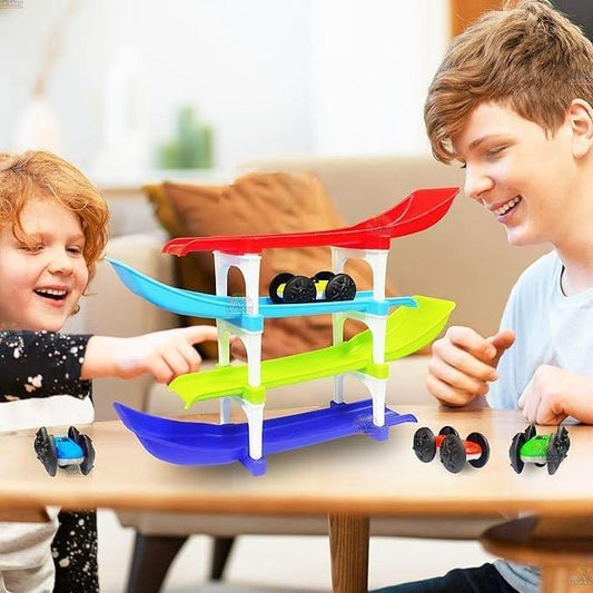 Ramp Racer – 4-Level Multi-Car Racing Track Toy Set for Kids (SUPER SAVINGS OFFER!)