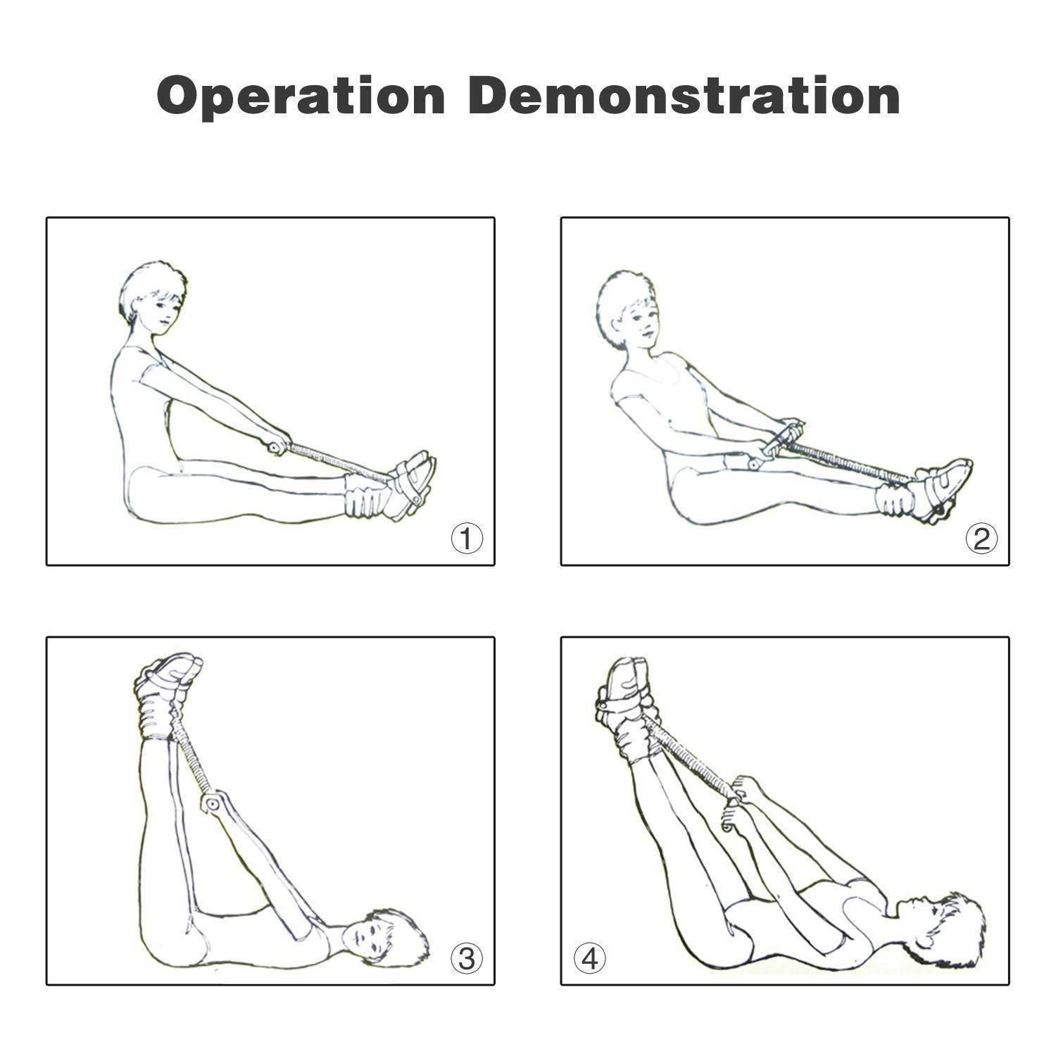Double Spring Tummy Trimmer Ab Exerciser