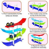 Ramp Racer – 4-Level Multi-Car Racing Track Toy Set for Kids (SUPER SAVINGS OFFER!)
