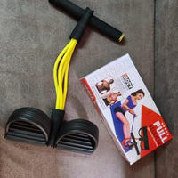 4-Rope Yoga Pedal Puller – Full Body Resistance Band for Stretching, Strength & Slimming