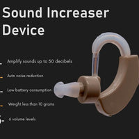 Ultra Clear Hearing Aid for Seniors  – Comfortable, Discreet &amp; Rechargeable Ear Hearing Machine