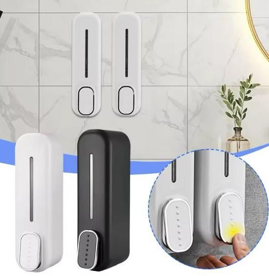 Sleek Press Wall-Mounted Soap Dispenser