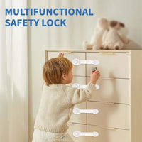Child Safety Strap Locks - One Childproofing Solution for Home & Kitchen