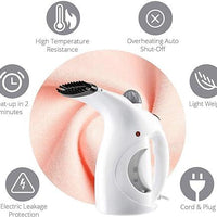 2-in-1 Fast Heat Handheld Garment & Facial Steamer – Compact & Travel-Friendly