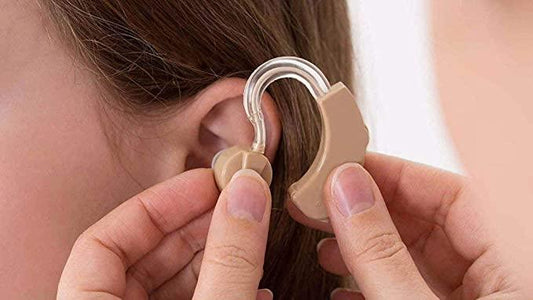 Ultra Clear Hearing Aid for Seniors  – Comfortable, Discreet &amp; Rechargeable Ear Hearing Machine
