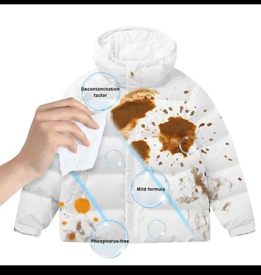 Clothing Stain Remover Wipes (Instant Dirt & Stain Cleaner)