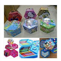 46-Piece Deluxe Art Set for Kids