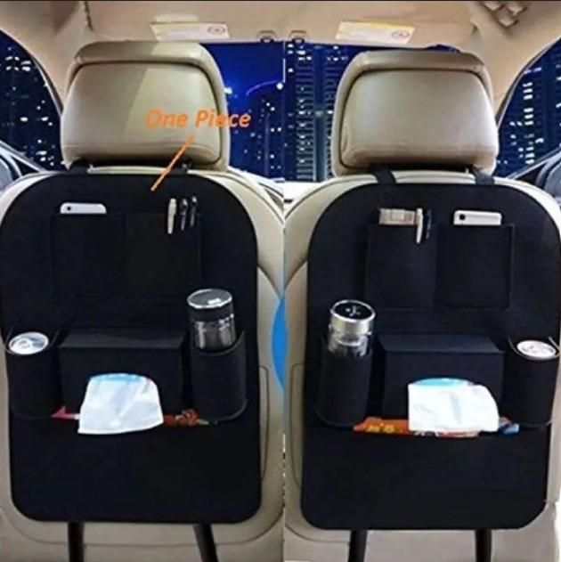 Ultimate Car Seat Back Organizer – Multi-Pocket Storage for a Clutter-Free Ride