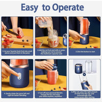 Small Portable Juicer – Blend Anywhere, Anytime!
