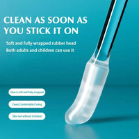 Quick Clean Reusable Sticky Ear Swabs – Smart, Safe & Mess-Free Ear Cleaning!