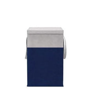 Elegant Laundry Organizer with Lid & Sturdy Side Handles – For Clothes and Toys