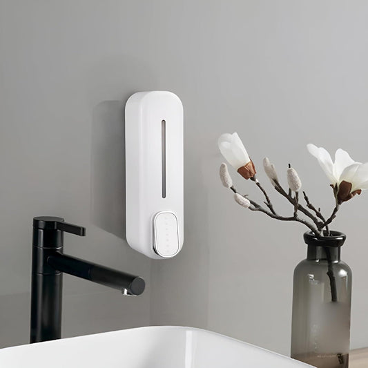 Sleek Press Wall-Mounted Soap Dispenser