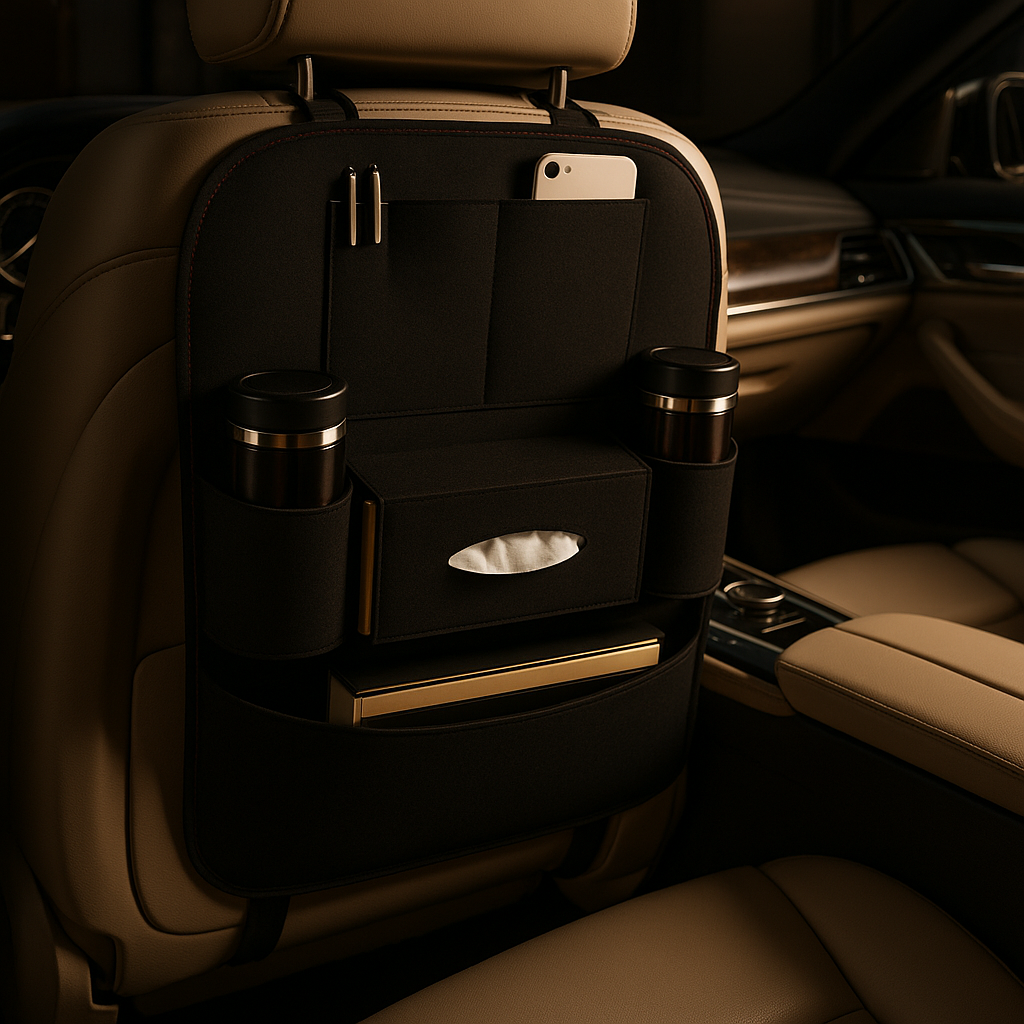 Ultimate Car Seat Back Organizer – Multi-Pocket Storage for a Clutter-Free Ride
