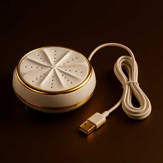 LuxeSpin: The Elegant 2 in 1 Mini Washer Redefined