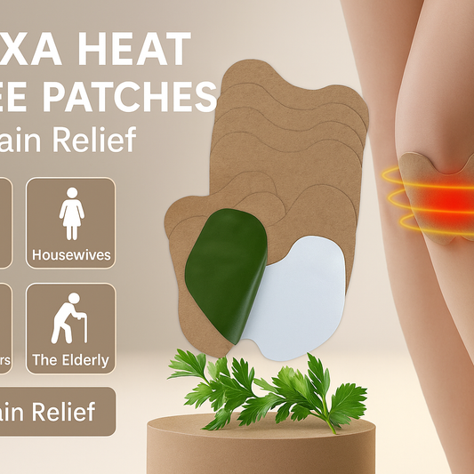 Heat Therapy Knee & Back Patches for Pain Relief