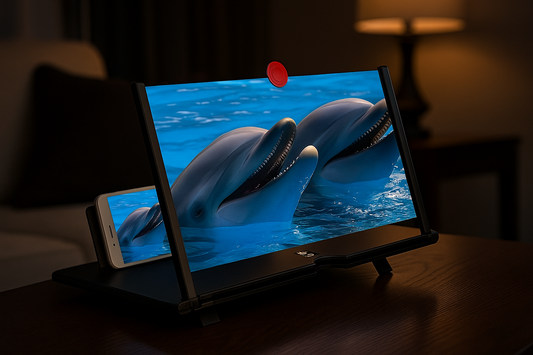 Universal Smartphone Screen Enlarger for Eye Protection & HD Viewing
