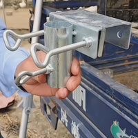Heavy-Duty Rod Clamp Holder for Sun Umbrella